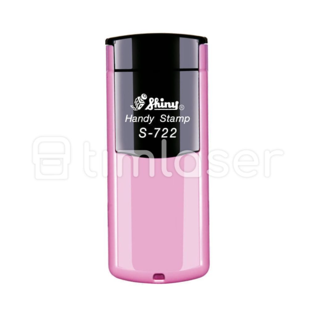 Timbre Shiny S-722 Sello Timbre De Bolsillo Personalizado ROSADO - TIMLASER