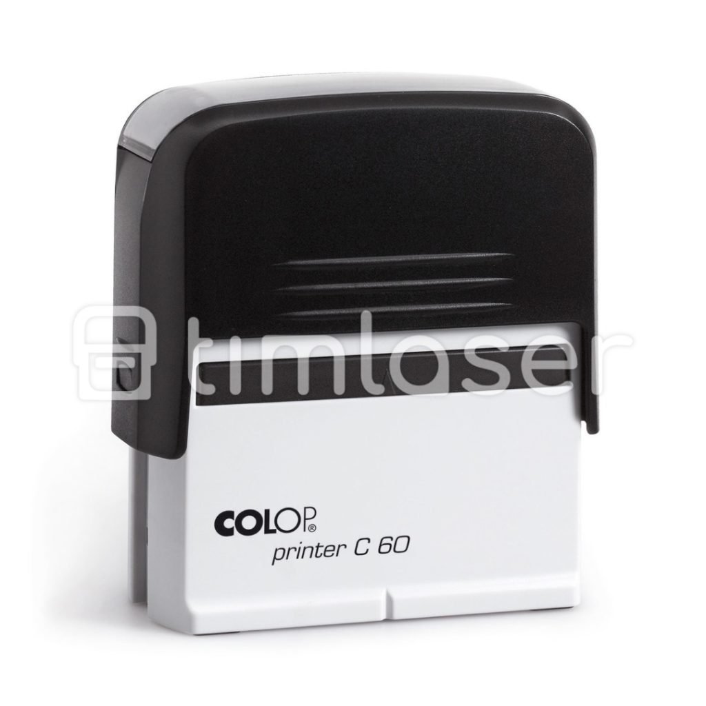 Timbre de escritorio Colop Printer 60 - Medidas 76x37 mm