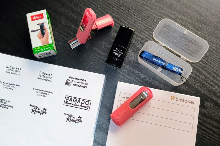 Timbres de bolsillo timlaser