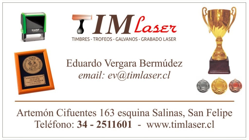 Quiénes somos 9 Tarjetas de presentación personalizadas - Timlaser