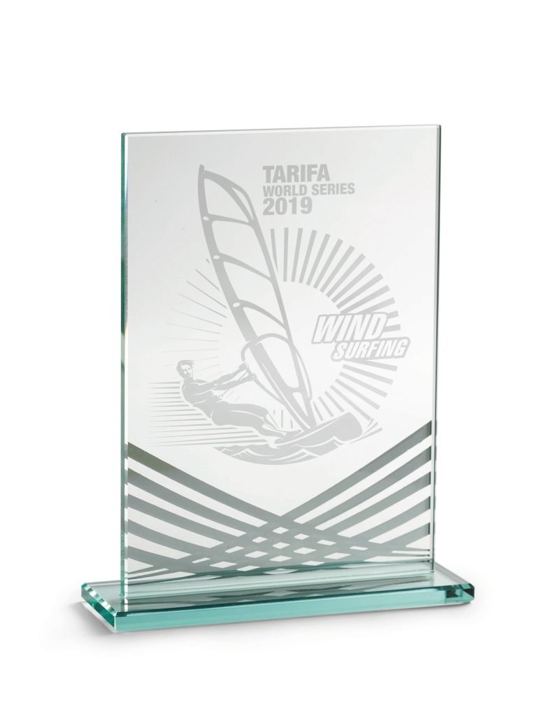 Galvano Cristal Rectangular Jade 2353 con Grabado Personalizado